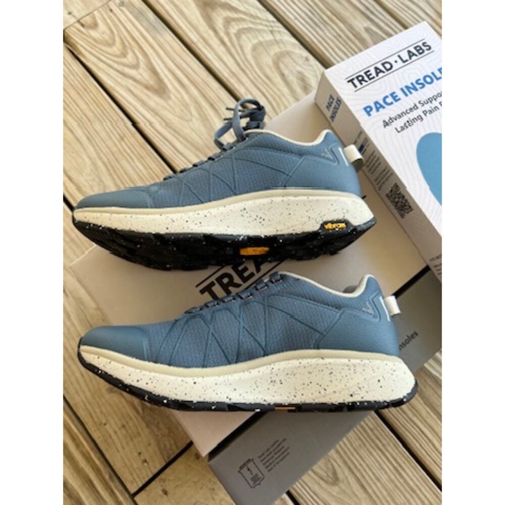 Tread Labs Dover RS women ocean blue 7.5 NWT NEW with insoles EU 38.5